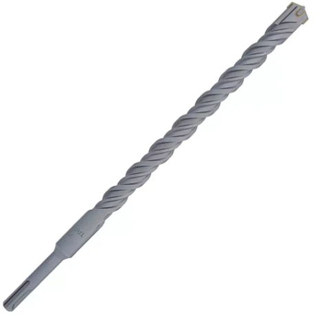 SDS Drill Bit Cross Tip 25x400mm Deep Hole Cross Head Rebar SDS